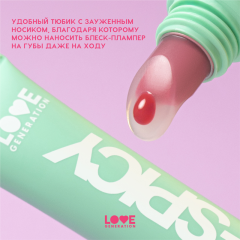 Блеск-плампер для губ Love Generation Icy-Spicy Plump Lip т.02 Ярко-розовый 7 мл