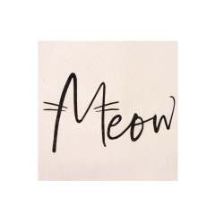 Сумка текстильная NAZAMOK Meow 35*05*40 см Бежевый 4913068 1 шт