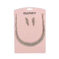 Набор: ожерелье, серьги Shineberry PLM31018 3 пр.