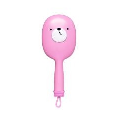 Массажная расческа для волос Solomeya Cute Bear Massage Hair Brush Pink 1 шт