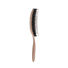 Расческа массажная для волос с натуральной щетиной Solomeya Natural Boar Bristle Hair Brush Beige 1 шт
