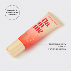 Тональная основа для лица Vivienne Sabo Flamme SPF 20 т.01 Слоновая кость 23 мл