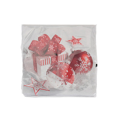 Салфетки для сервировки стола Koopman International Red New Year Красный Новый Год Набор 33х33 см 20 шт