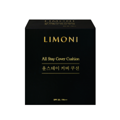 Тональный флюид кушон LIMONI All Stay Cover Cushion SPF 35 / PA++ Galaxy т.02 Medium 1 шт