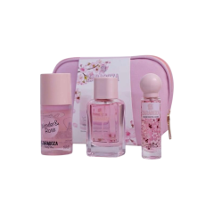Парфюмерный набор Zaragoza WONDERFUL ROSE набор (50ml EDP+15ml EDP+75ml BODY MIST)