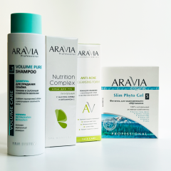 Фитогель для моделирующего обёртывания ARAVIA Organic Slim Phyto Gel 550 мл
