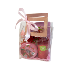 Подарочный набор Эстетическое Ателье Клубничка 5 пр