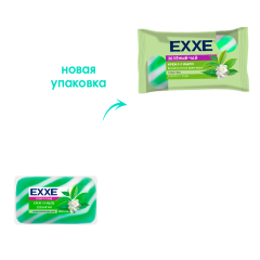 Туалетное крем+мыло Exxe 1+1 Зеленый Чай 90 г