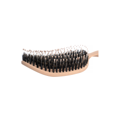 Расческа массажная для волос с натуральной щетиной Solomeya Natural Boar Bristle Hair Brush Beige 1 шт