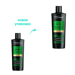 Шампунь для вьющихся и пушистых волос Тресемме Curls and Waves Локоны и Волны 360 мл
