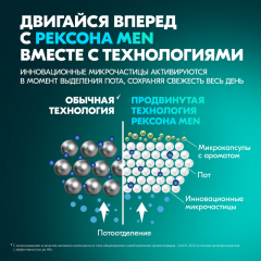 Антиперспирант-ролик Рексона Men Невидимый на Черной и Белой Одежде 50 мл
