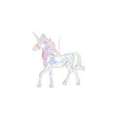 Подвесная декорация Koopman International Red New Year Красный Новый Год Единорог 1 шт