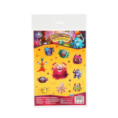 Наклейки Умка Монстрики-страшилки А5 145х210 мм. 1 шт