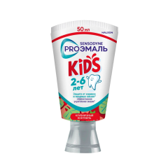 Зубная паста Sensodyne Kids Клубничный Коктейль 2-6 лет