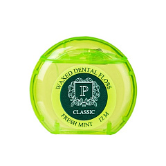 Межзубные флосс PresiDent Classic Мята, Фтор 12м 1 шт