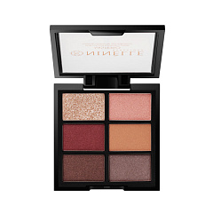 Палетка теней для век Ninelle Misterio т.528 Бордовый тауп 7,2 г