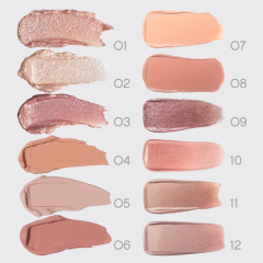 Тени для век жидкие стойкие Vivienne Sabo Artiste 24/7 т.10 Жемчужный, сатиновый 5 мл