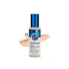 Тональная основа Enough Ultra X10 Cover Up Collagen Foundation SPF50+ PA+++ т.13 100 г