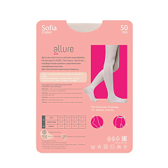 Колготки детские Allure All Sofia Светло Розовые 134/140 50 den