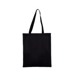 Сумка шопер NAZAMOK Мишка Ангел 35х0,5х40 см Черная 7862572 1 шт