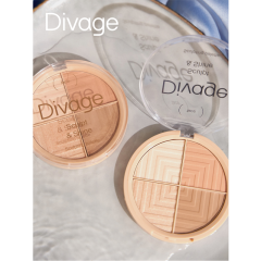 Палетка для лица скульптурирующая Divage Sculpt & Shine 12 г