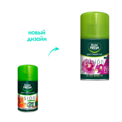 Освежитель воздуха сменный баллон Master Fresh Fusion Цветочный Рай 250 мл