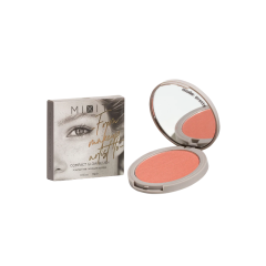 Компактные сияющие румяна MIXIT Сompact Glow Blush т.02 Peach cream 10 г