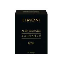 Рефил на тональный флюид кушон LIMONI All Stay Cover Cushion SPF 35 / PA++ Refill т.01 Light 1 шт