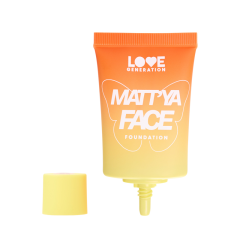 Тональный крем матирующий с экстрактом матчи Love Generation Matt'ya Face Foundation т.04 Бежевый 30 мл