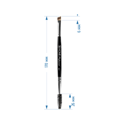 Кисть двухсторонняя для бровей и ресниц TF Cosmetics HB-07 10 г