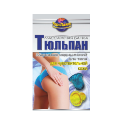 Массажер медицинский для тела Торг Лайнс Тюльпан для Чувствительной Кожи 2 шт