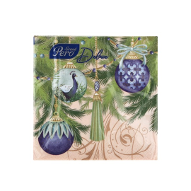 Роскошная Ёлка 3 слоя 33х33 см 20 шт