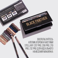 Палетка теней для век Stellary Eyeshadow Palette т. Вlack panther 13,44 г