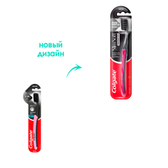 Зубная щетка Colgate Шёлковые Нити с Древесным Углем 1 шт