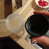 Бутылка для воды WOWBOTTLES Health and Fitness 500 мл 1 шт