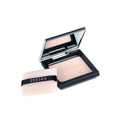 Пудра компактная для нормальной и склонной к жирности коже Zeesea Refreshing Silky Powder т.M01 8 г