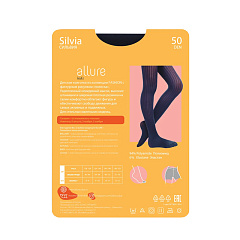 Колготки детские Allure All Silvia Синие 128-134 50 den