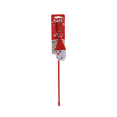Игрушка для кошек Koopman International Red New Year Красный Новый год 45 см 1 шт