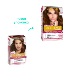 Стойкая крем-краска для волос L'Oreal Paris Excellence т.4.54 Богатый Медный 192 мл