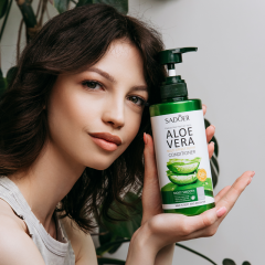 Кондиционер для волос восстанавливающий с экстрактом алоэ вера Sadoer Aloe Vera Multi-Effect Repair Conditioner 500 мл