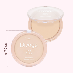 Пудра компактная Divage True Color т.02 Ivory 8 г