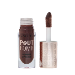 Блеск для губ Makeup Revolution Pout Bomb Shimmer Lip Gloss т. Chocolate Sparkle 4,5 мл