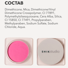 Румяна-суфле SHIK Studio Crimson Blush т.Delphinium 19 г