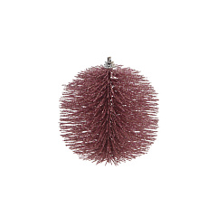 Ёлочное украшение Koopman International Pink New Year Розовый Новый Год Шар 1 шт