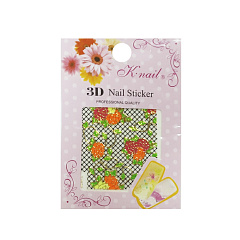 Наклейки для ногтей Iron Style K-nail 3d Nail Sticker GD- (B) 1 уп