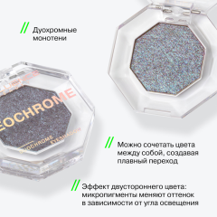 Тени дуохромные Influence Beauty Neochrome Duochrome Eyeshadow т.05 Голубо-розовый 1,3 г