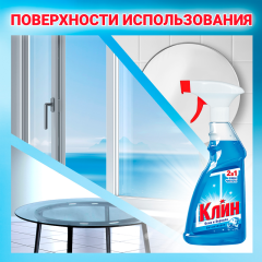 Средство для окон Клин Кристалл 500 мл