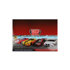 Машина металл Технопарк Гоночные 7,5 см в Ассортименте 1 шт