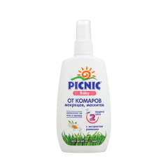 Спрей Picnic Baby от Комаров, Мокрецов и Москитов 120 мл