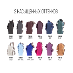 Карандаш для глаз Stellary Automatic Eyeliner т.01 Черный 0,28 г